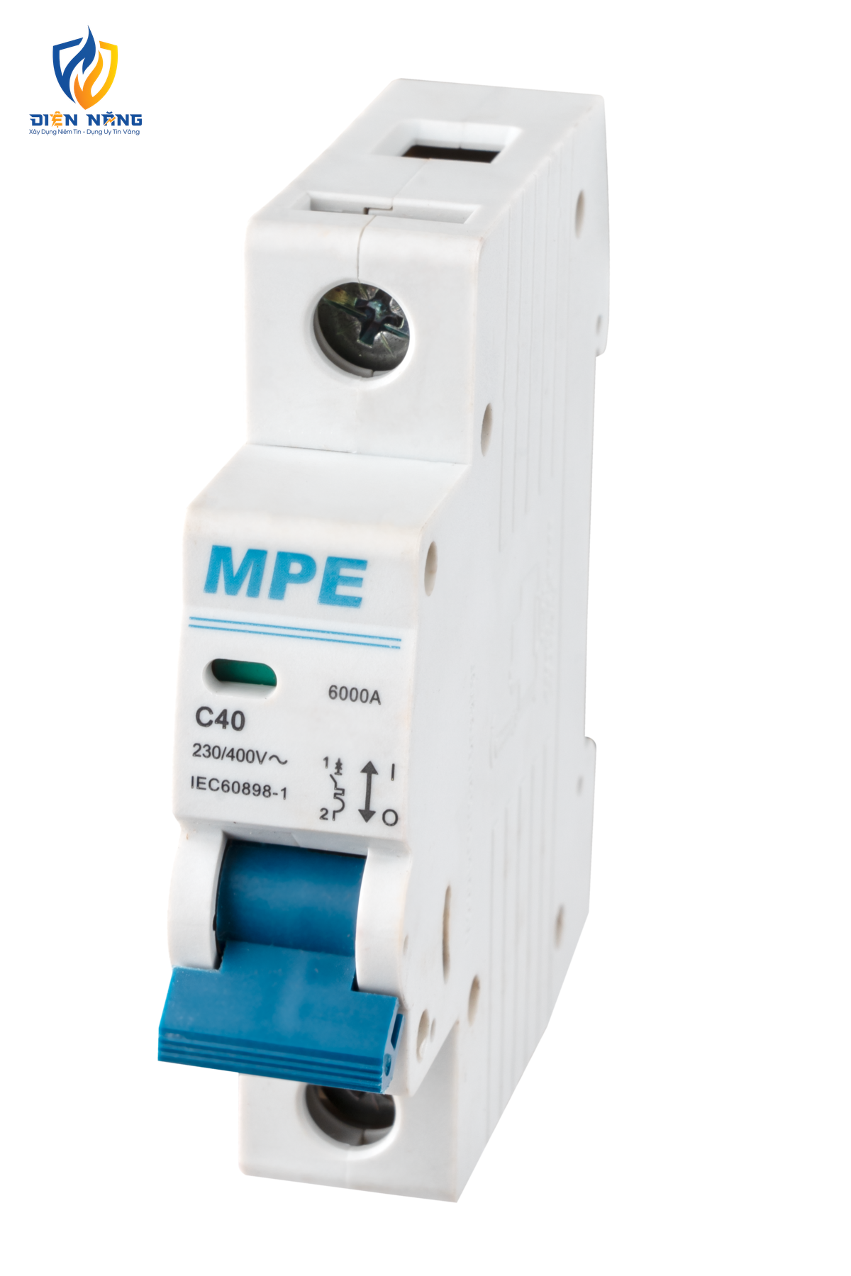Cầu dao tự động MCB 1 cực, 40A, 6kA mã MP6-C140 - anh 3