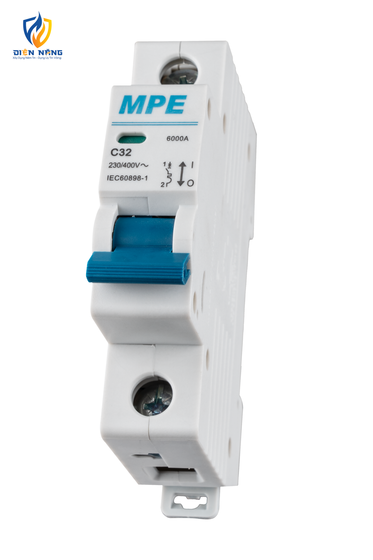 Cầu dao tự động MCB 1 cực, 32A, 6kA mã MP6-C132 - anh 2