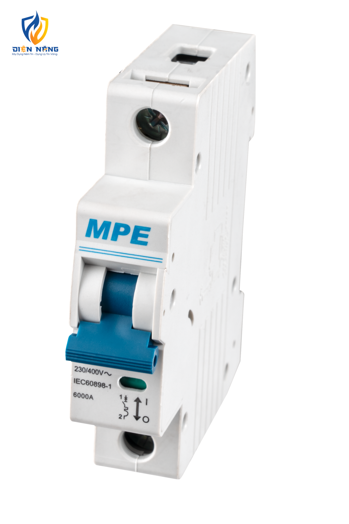 Cầu dao tự động MCB 1 cực, 63A, 6kA mã MP6-C163 - anh 2