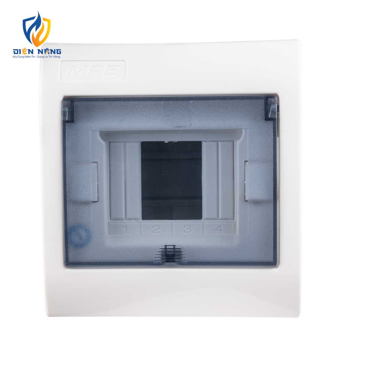 Tủ điện âm tường chứa MCB 2-4 cực mã T4 - anh 2