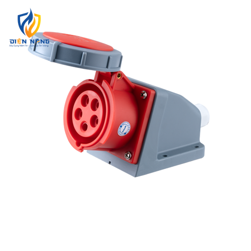 Ổ cắm cố định bắt trên tường 5 cực, 16A, IP67 mã MPN-1152