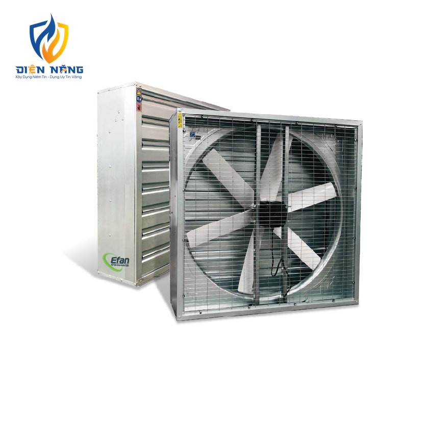 Quạt vuông thông gió truyền động trực tiếp EF-AN