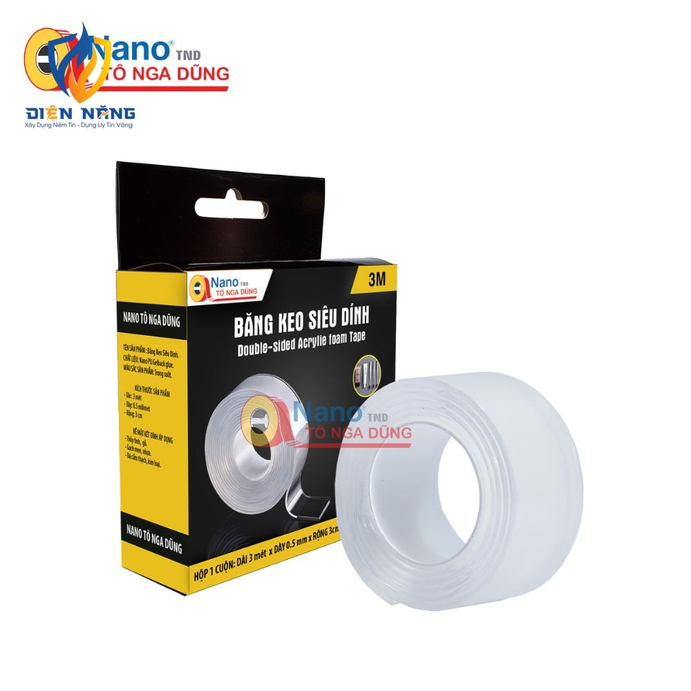 Băng Keo Siêu Dính Hai Mặt - anh 3