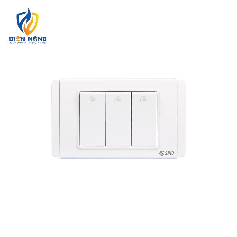 Công tắc ba 2 chiều phím lớn S68DM3A
