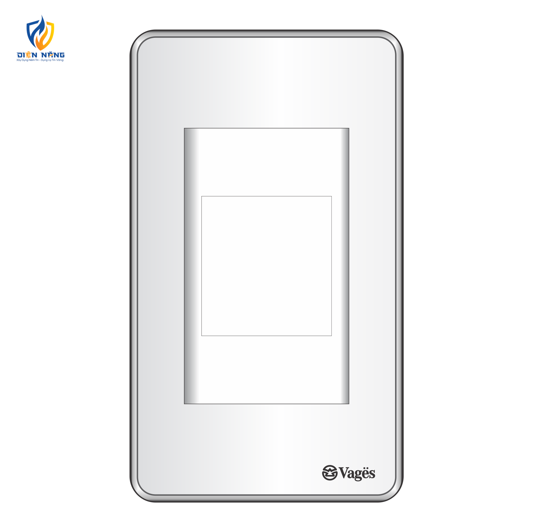 Mặt nhựa chứa 1 MCCB kiểu B - VG121/HB (Nhiều màu) - anh 2