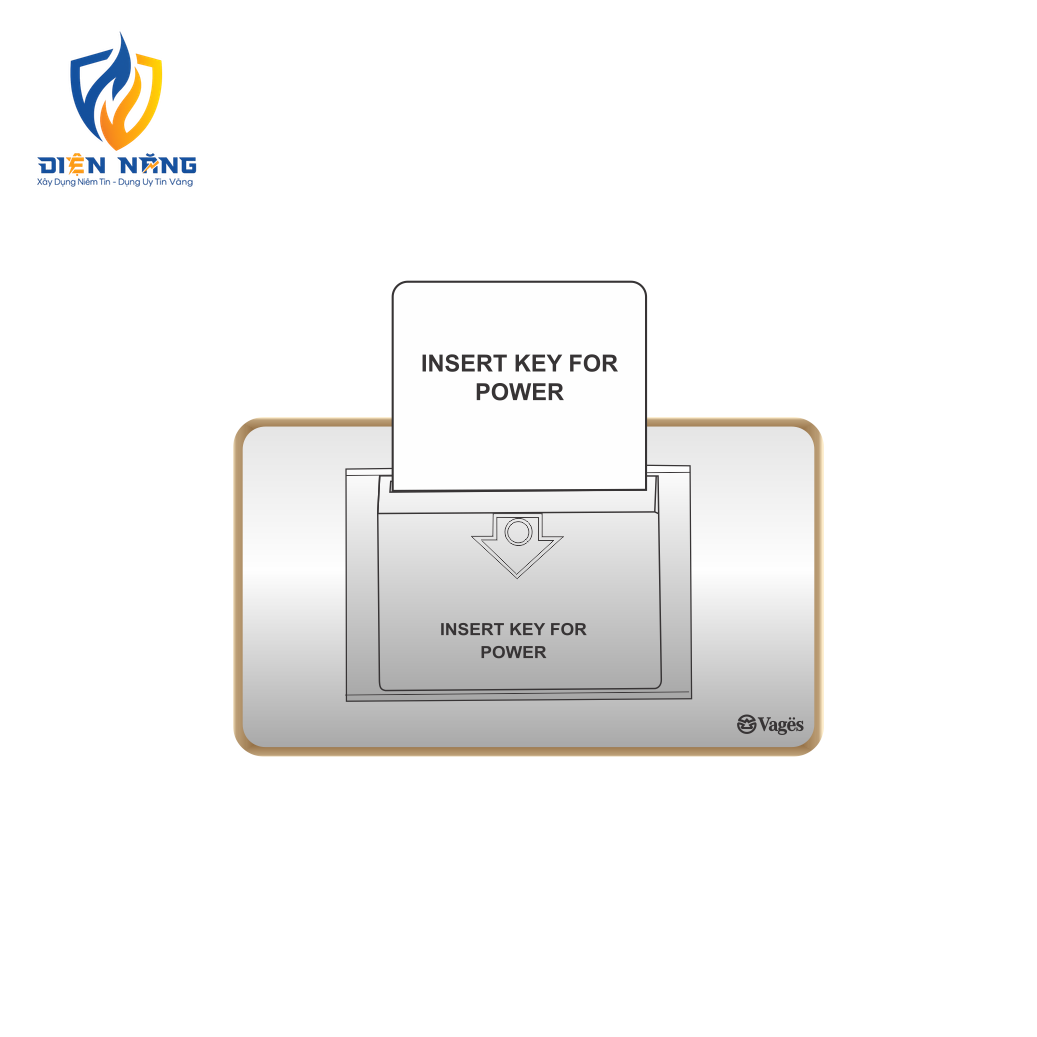 Công tắc dùng thẻ từ 16A có thời gian chậm - VG/501 (Nhiều màu) - anh 2