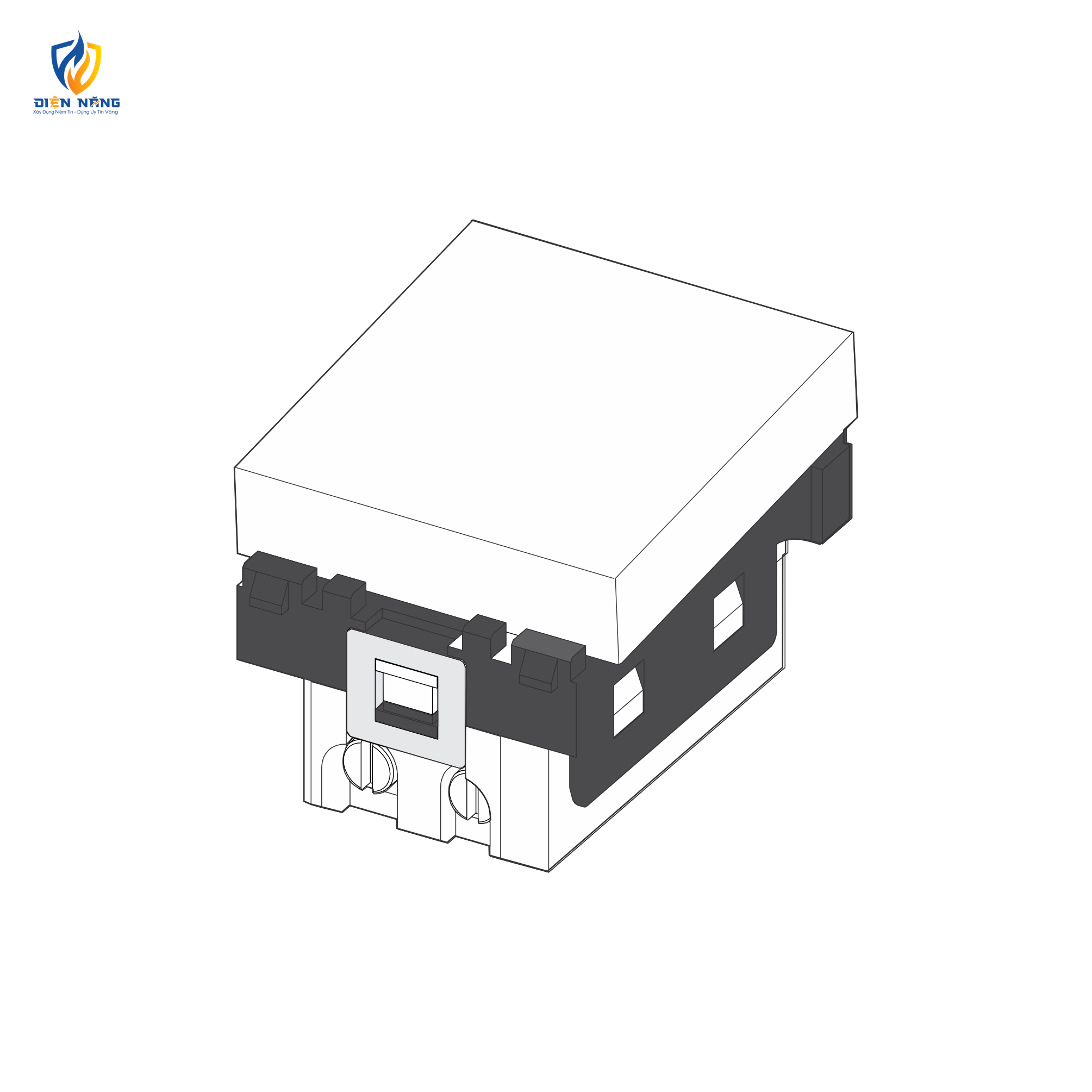 Công tắc 2 chiều cỡ trung 16A S18HM/M