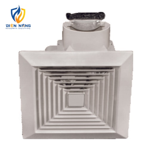 SPT113/23BF - Quạt hút gắn trần ống hút ngang - Lá gió tự mở - Thân nhựa