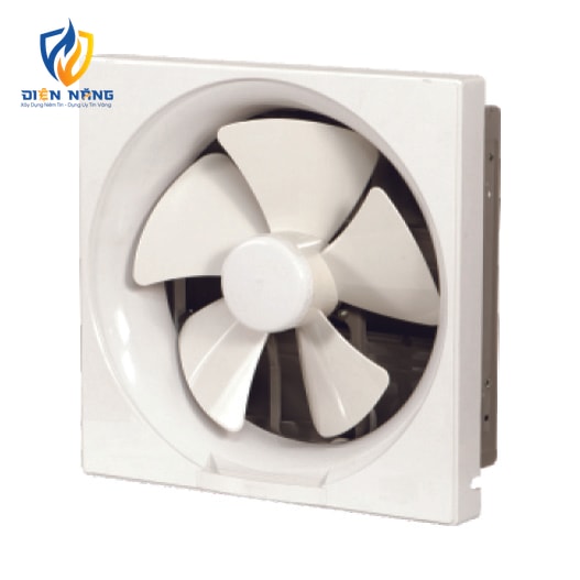 SPB25AD - Quạt thông gió gắn tường 1 chiều- Lá gió tự mở bằng công tắc
