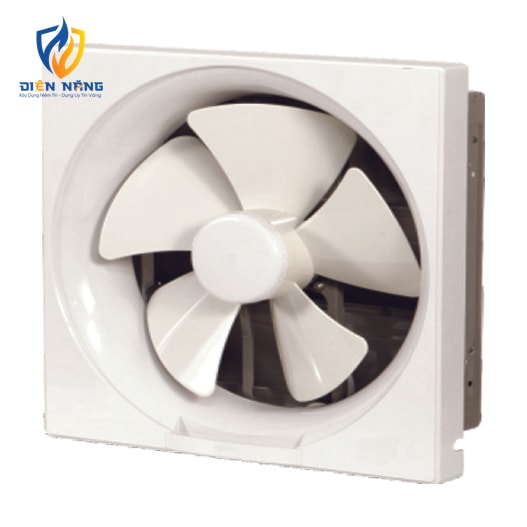 SSB30AS - Quạt thông gió gắn tường 2 chiều - Lá gió mở bằng công tắc