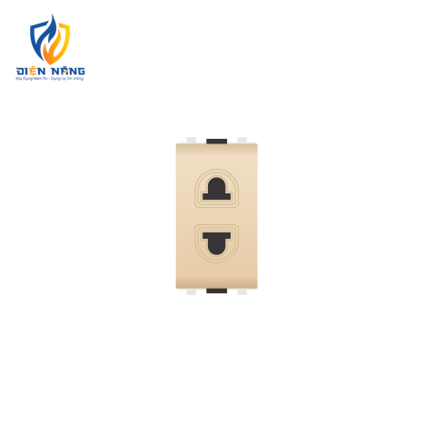 Ổ cắm 2 chấu có màn che 16A - VGU (Nhiều màu) - anh 5
