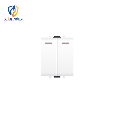 Công tắc kép cỡ trung 1 chiều - VGS/2 (Nhiều màu)