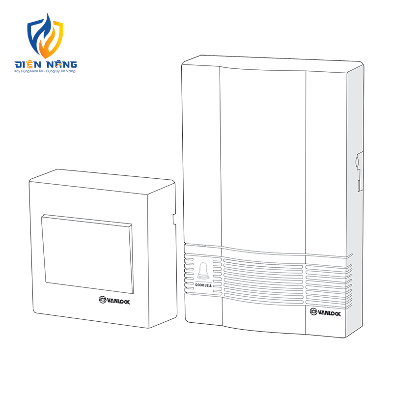 Chuông điện không dây bính bong 220v-50Hz S128