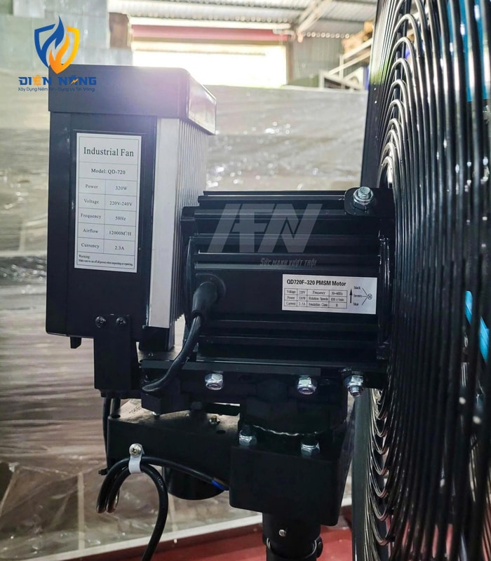 Quạt đứng công nghiệp Afan AQD-720F (320W) - anh 2