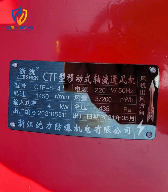 Quạt hút thổi di động Afan CTF-8-4 - anh 4