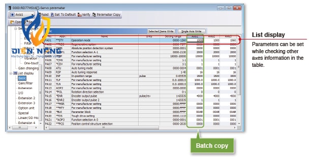 MR Configurator2 Phần mềm kỹ thuật cho Động cơ AC - anh 7