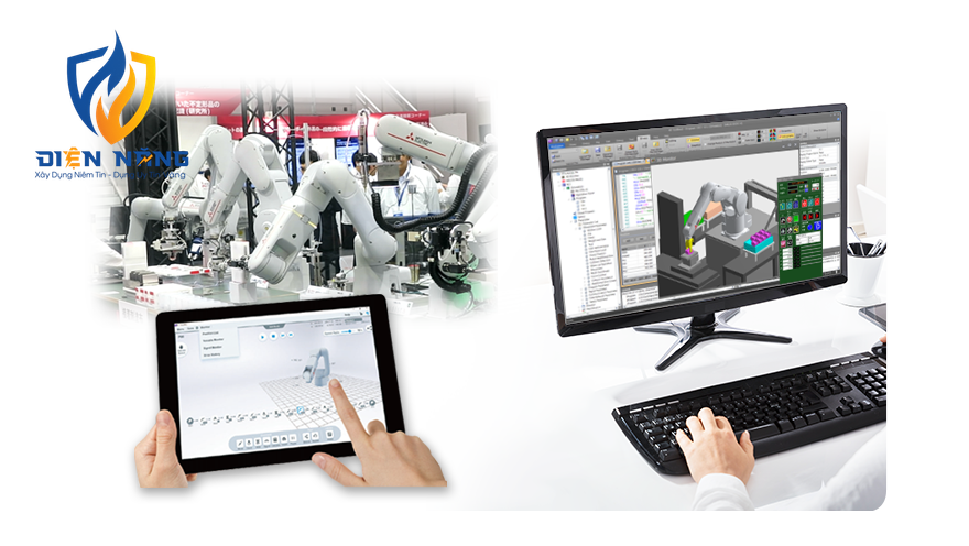 Phần mềm kỹ thuật cho Robot (MELFA)