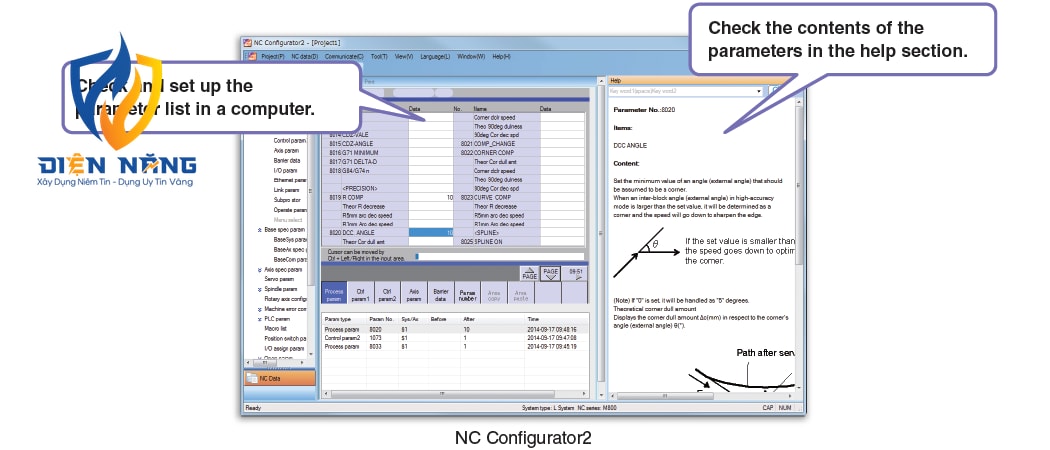 Công cụ phần mềm NC Configurator2 - anh 2