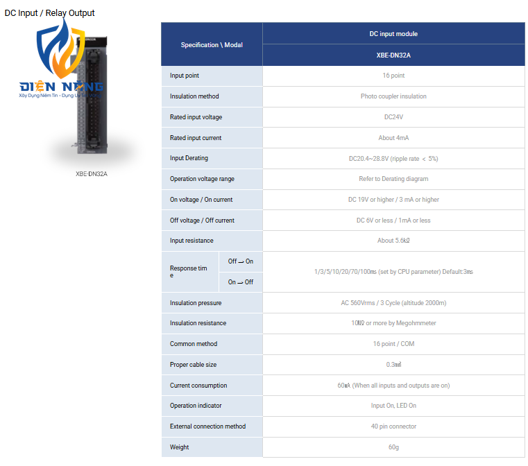 XGB Digital Input/Output Module - anh 9