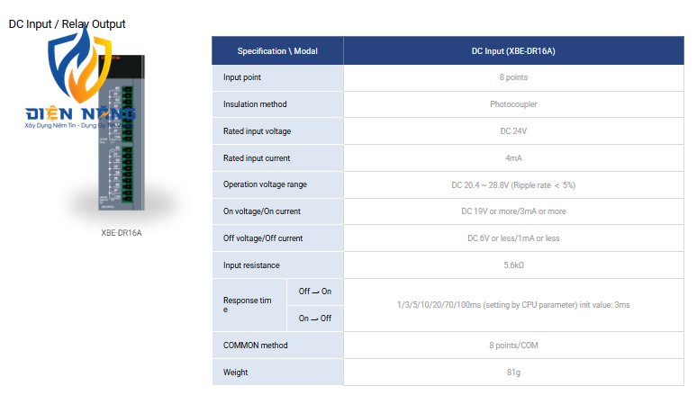 XGB Digital Input/Output Module - anh 7