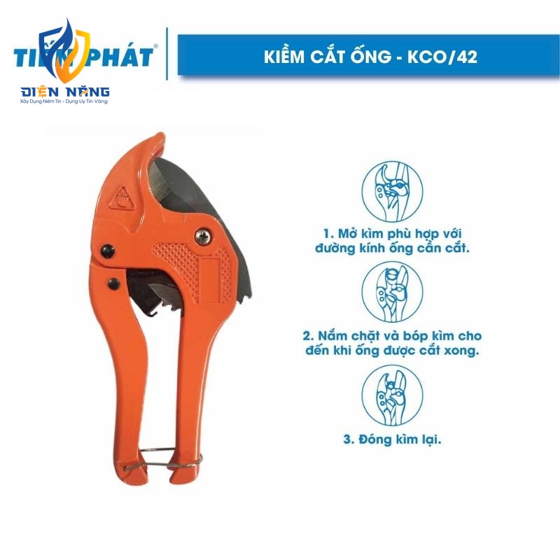 Kìm Cắt Ống Nhựa Tiến Phát