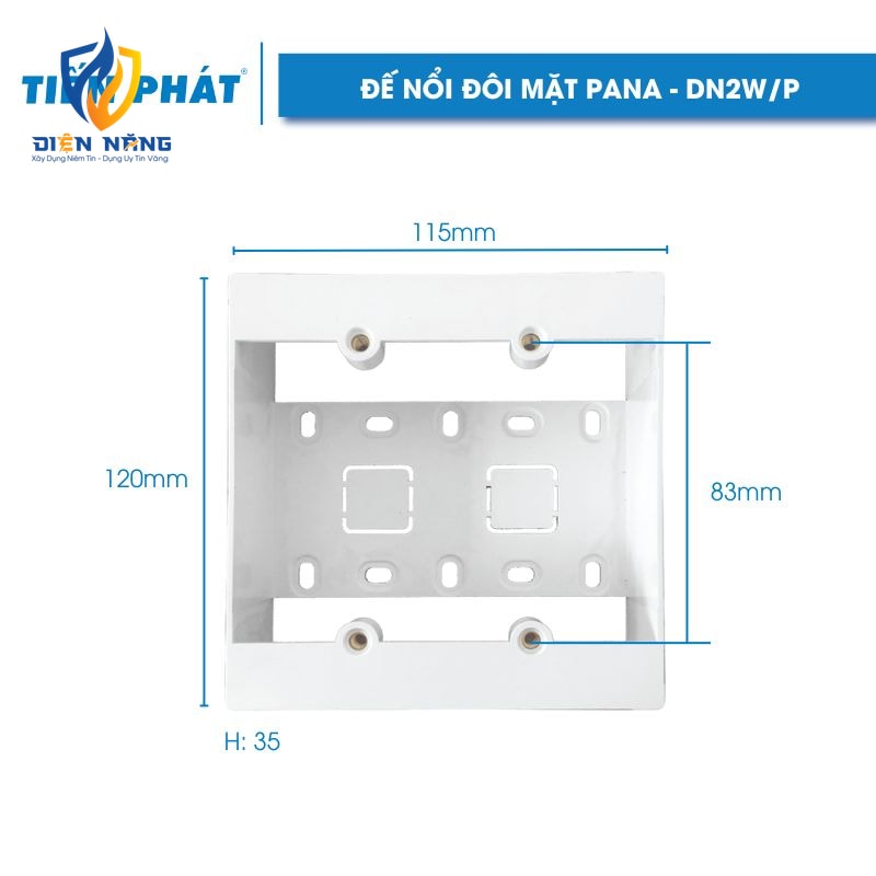 Đế nổi đôi (Dùng cho mặt Pana)