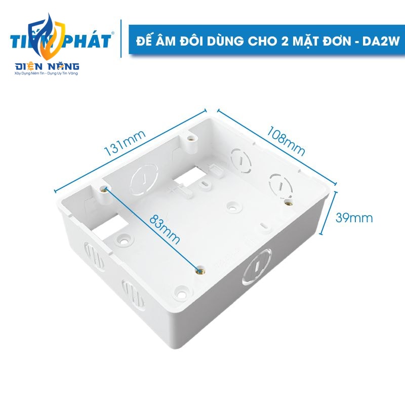 Đế Âm Đôi (Dùng cho 2 mặt đơn)