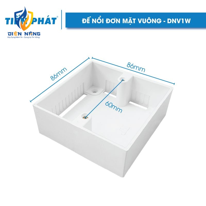 Đế nổi đơn mặt vuông