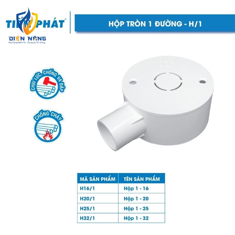 Hộp Tròn 1 Đường