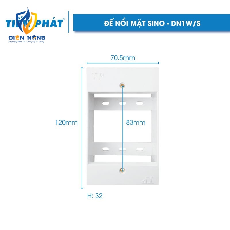 Đế nổi mặt Sino