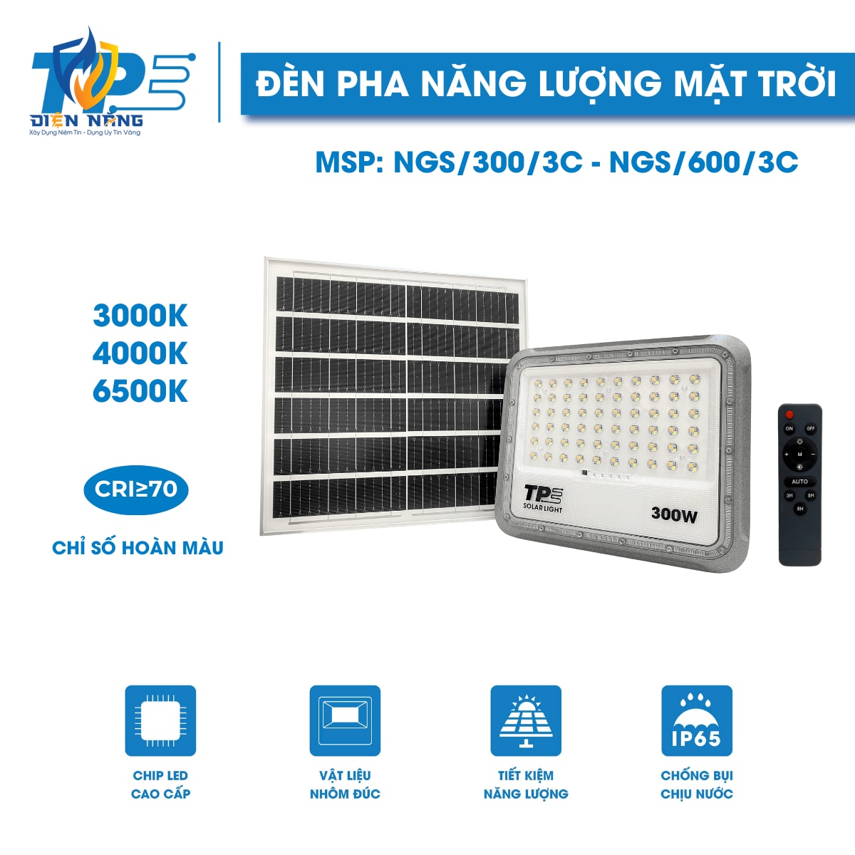 LED PHA NLMT ĐỔI MÀU – NGS-3C