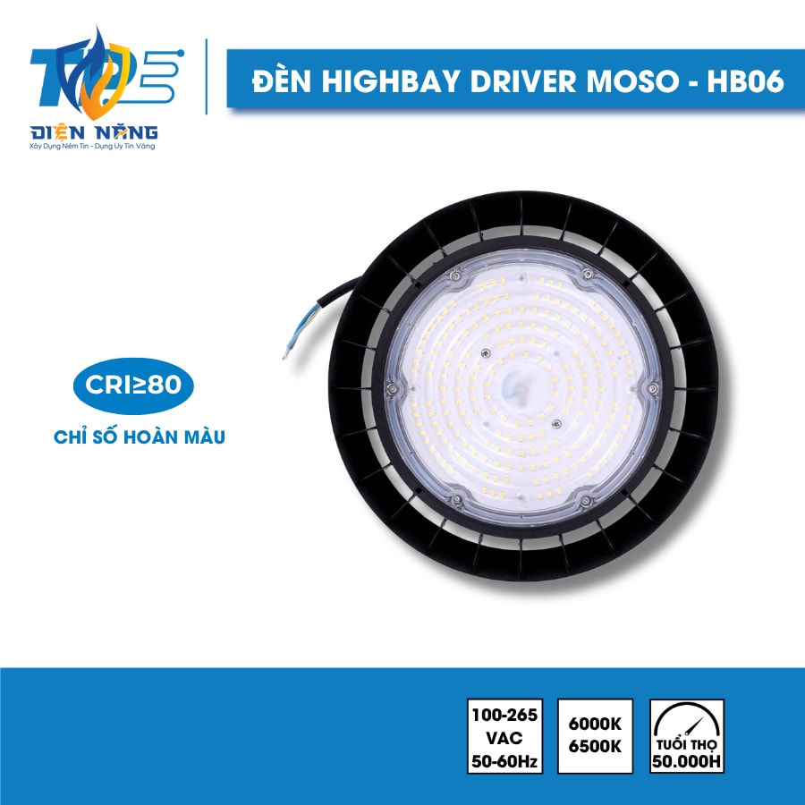 Đèn Highbay HB06 Driver MOSO TPE