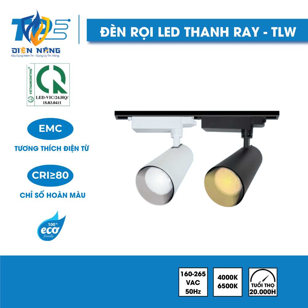 ĐÈN RỌI LED THANH RAY TPE