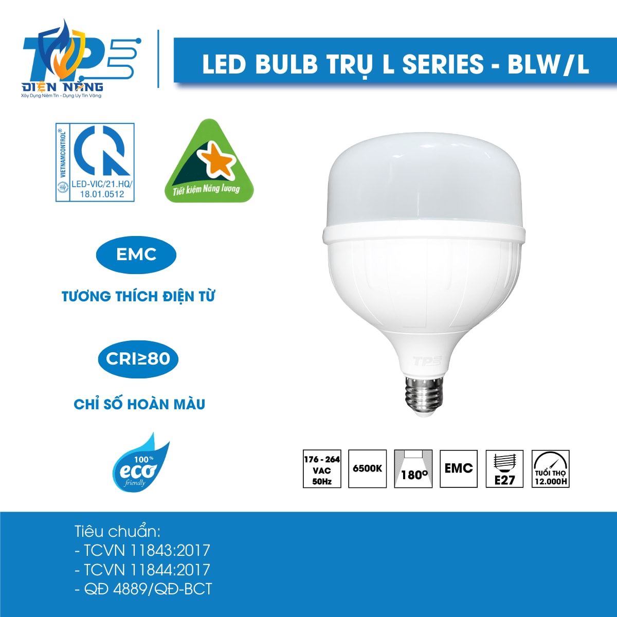 LED BULB TRỤ L SERIES – BLW/L