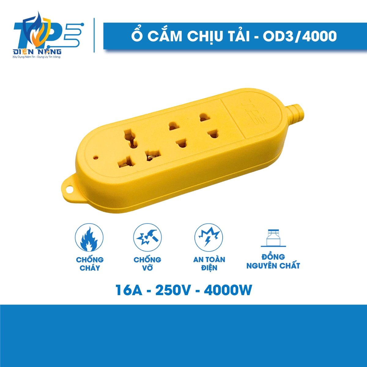Ổ CẮM CHỊU TẢI – OD3/4000