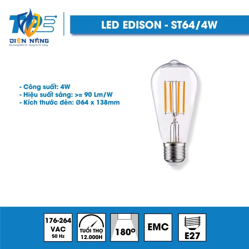 Led edison dài