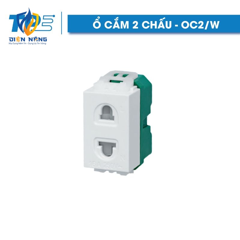 Ổ cắm 2 chấu