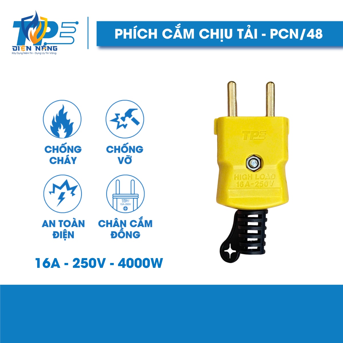 PHÍCH CẮM CHỊU TẢI – PCN/48
