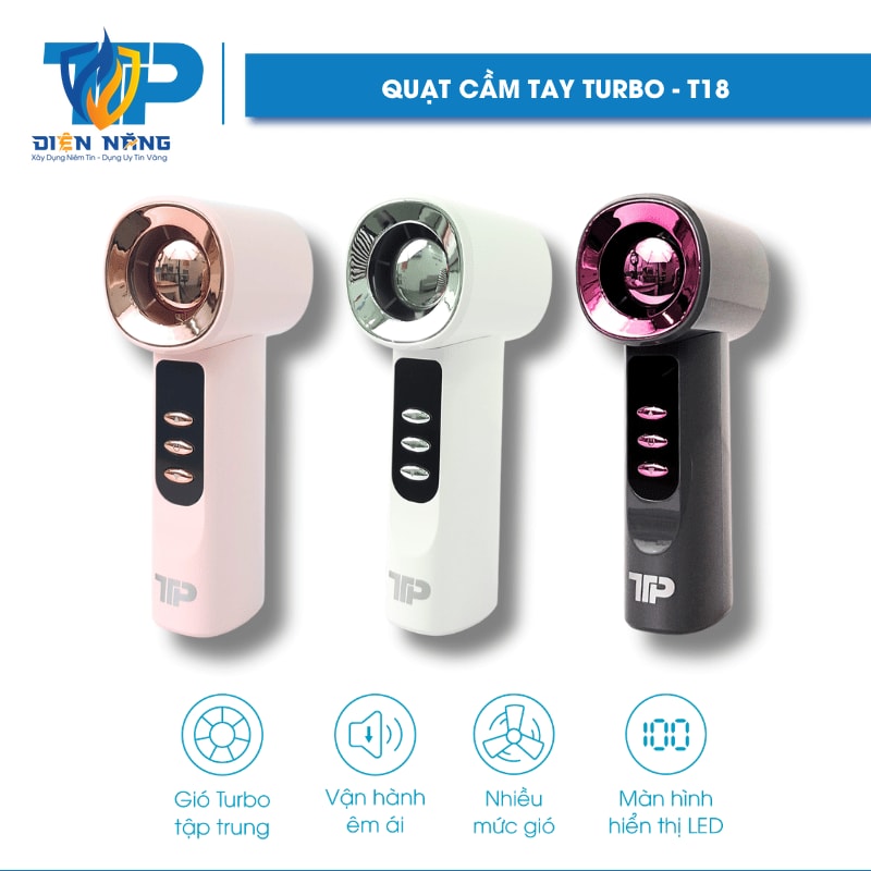 Quạt Cầm Tay Turbo T18
