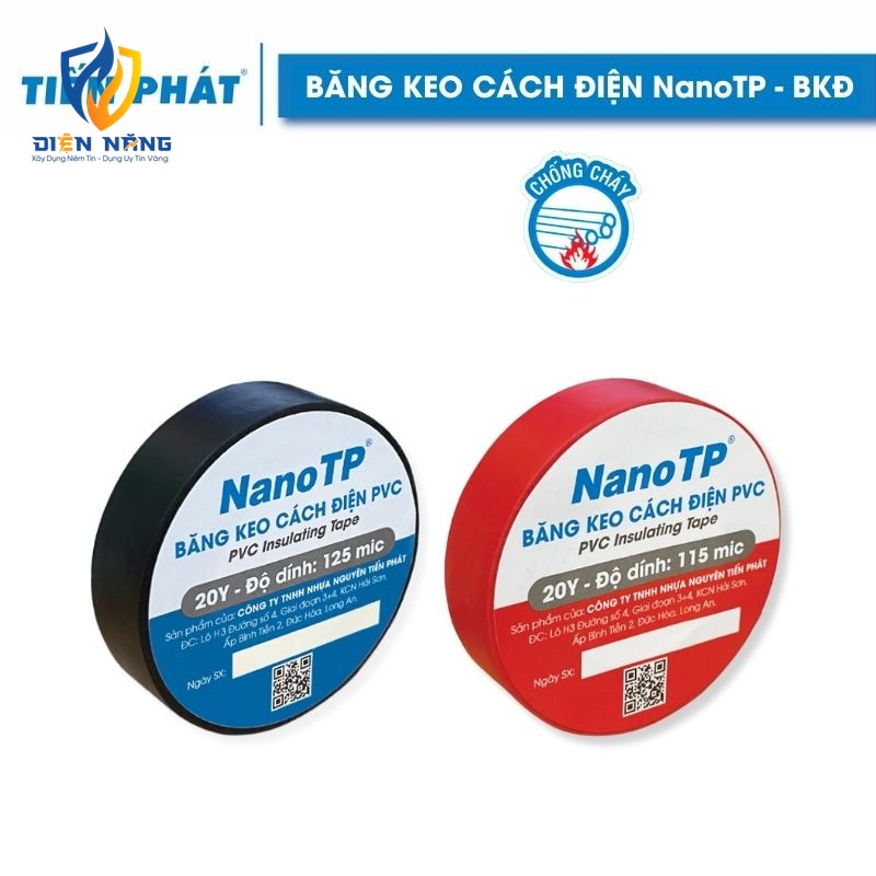 Nano TP – Băng Keo Cách Điện PVC