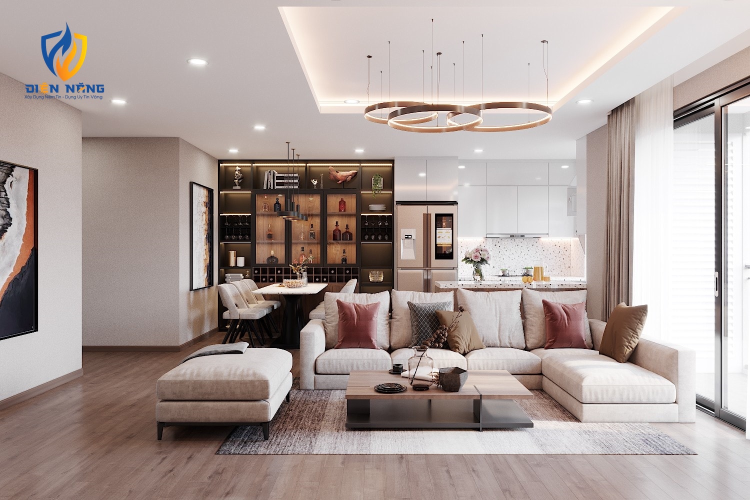 Đèn led âm trần Diamond - anh 5