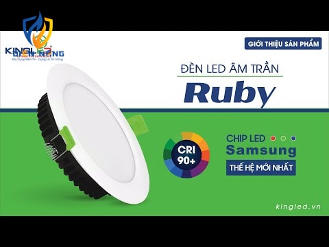 Đèn led âm trần Ruby - anh 2