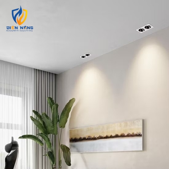 Đèn led âm trần rọi Turquoise - anh 5