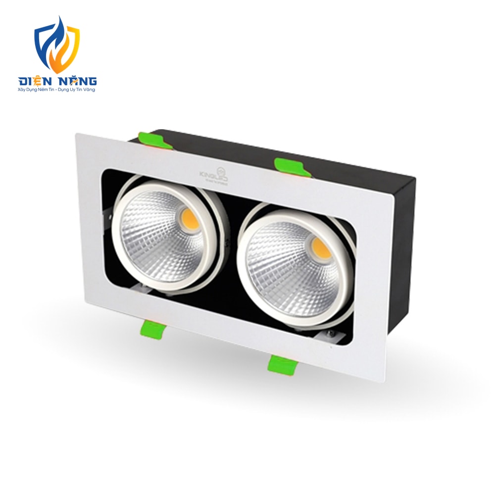 Đèn led hộp âm trần rọi Topaz