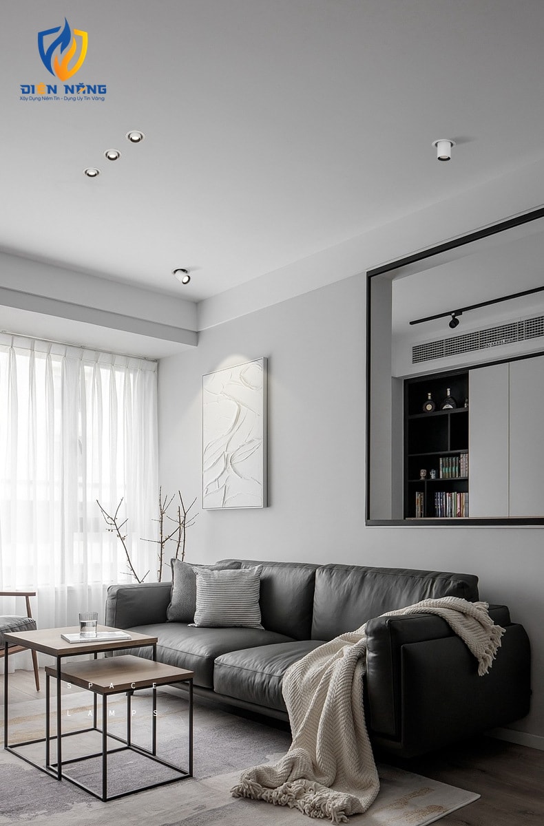 Đèn led âm trần kéo xoay - anh 3