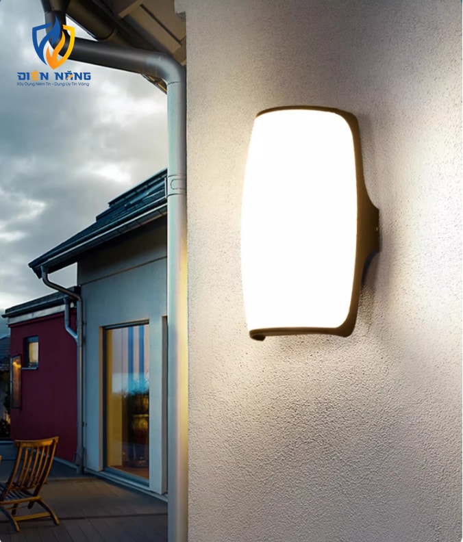 Đèn tường tràn viền Kingeco - anh 5