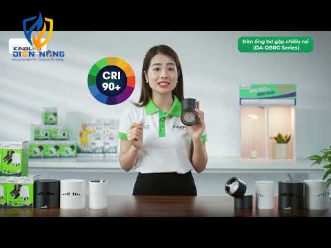 Đèn led ống bơ gập Sunstone - anh 2
