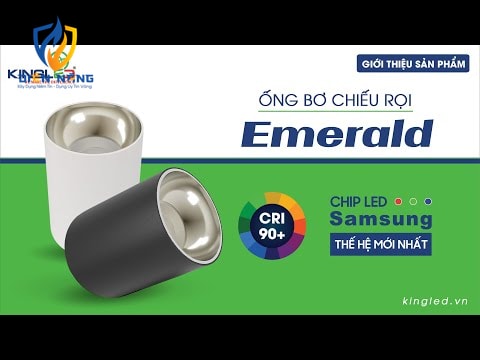 Đèn led ống bơ chiếu rọi Emerald - anh 2