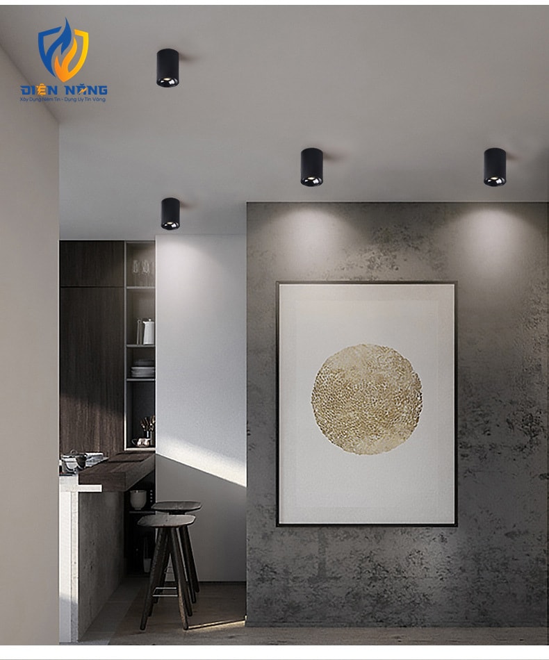 Đèn led ống bơ chiếu rọi Emerald - anh 3