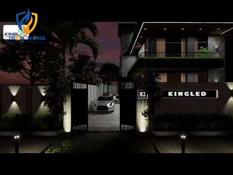 Đèn led trụ sân vườn - anh 2